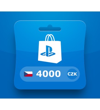 PlayStation Network Card CZK 4000 CZ PlayStation 4 Key 